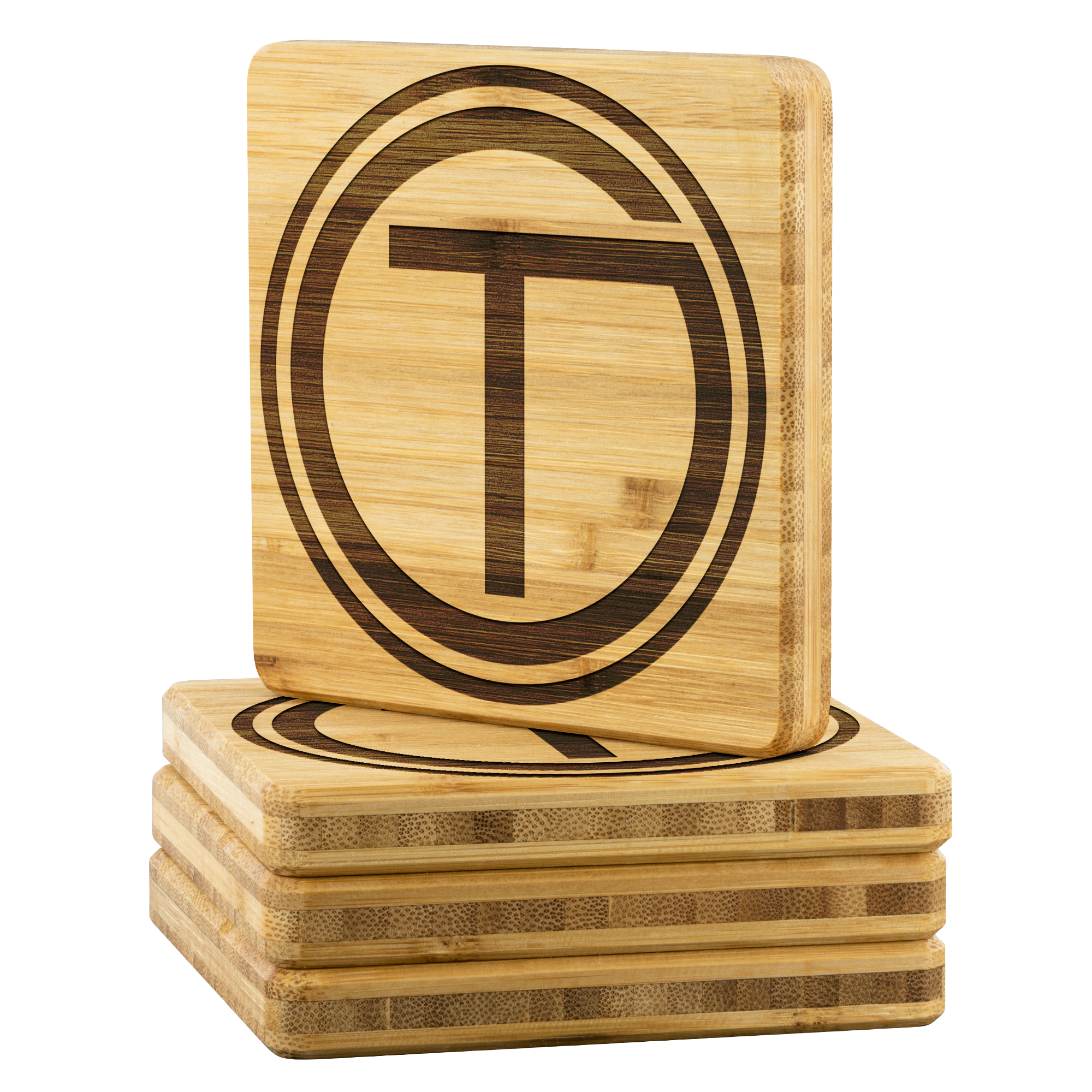 OT 100% Bamboo Coasters - Official Truck Supply