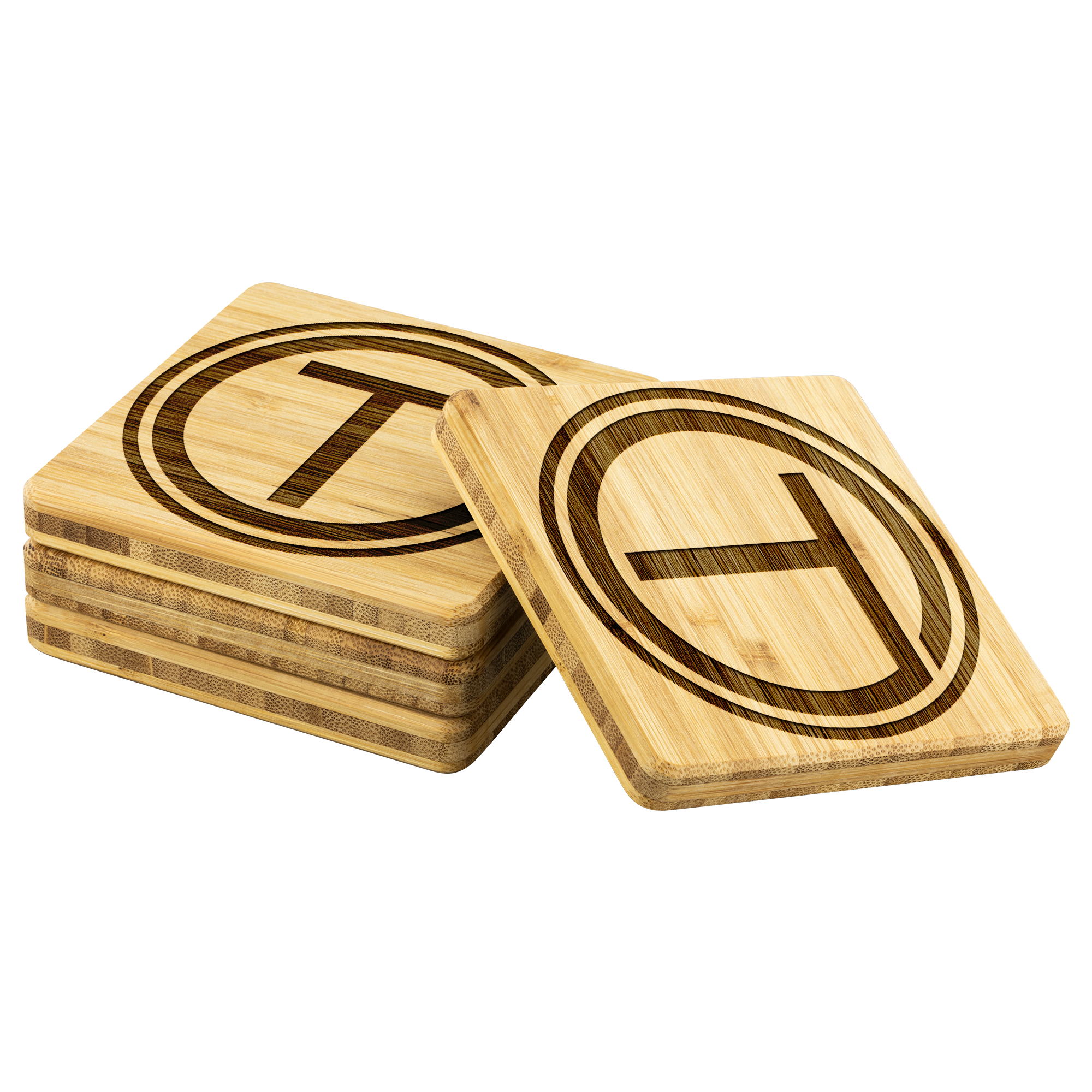 OT 100% Bamboo Coasters - Official Truck Supply