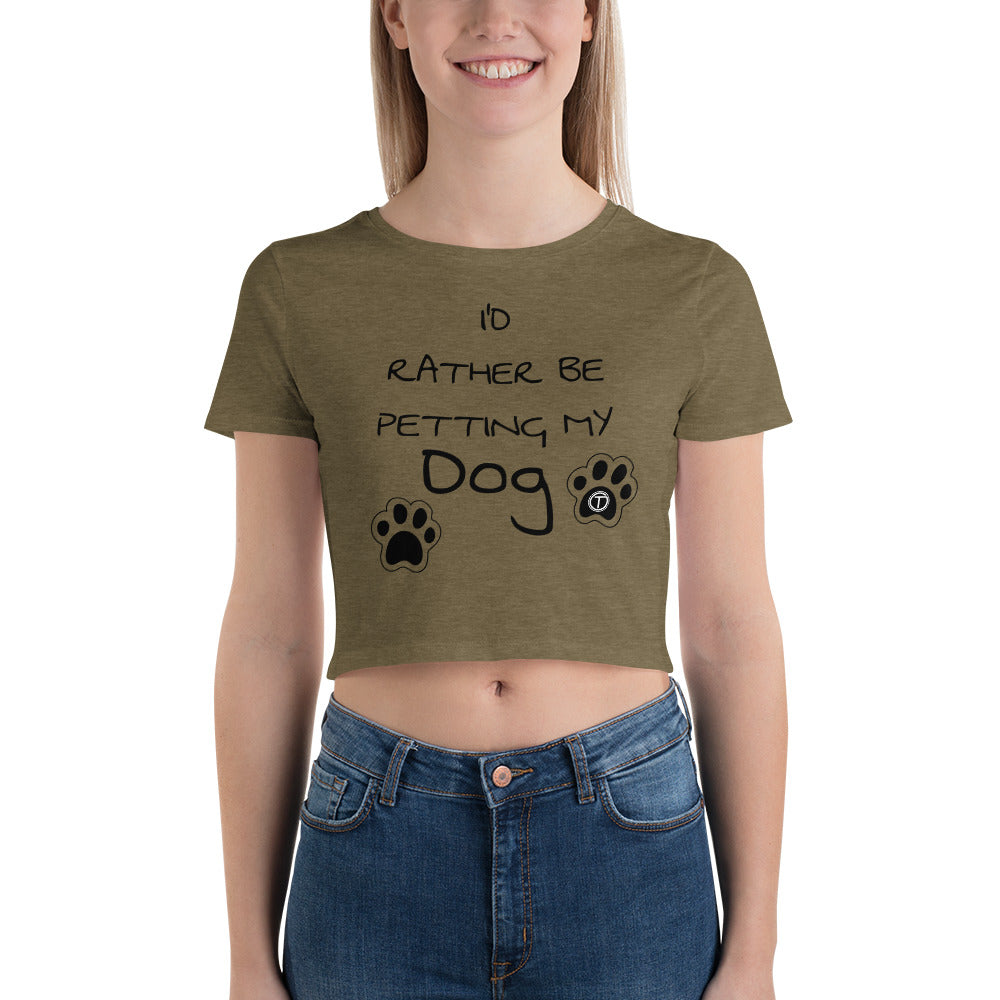 OT "Dog Mom" Crop Top - Official Truck Supply